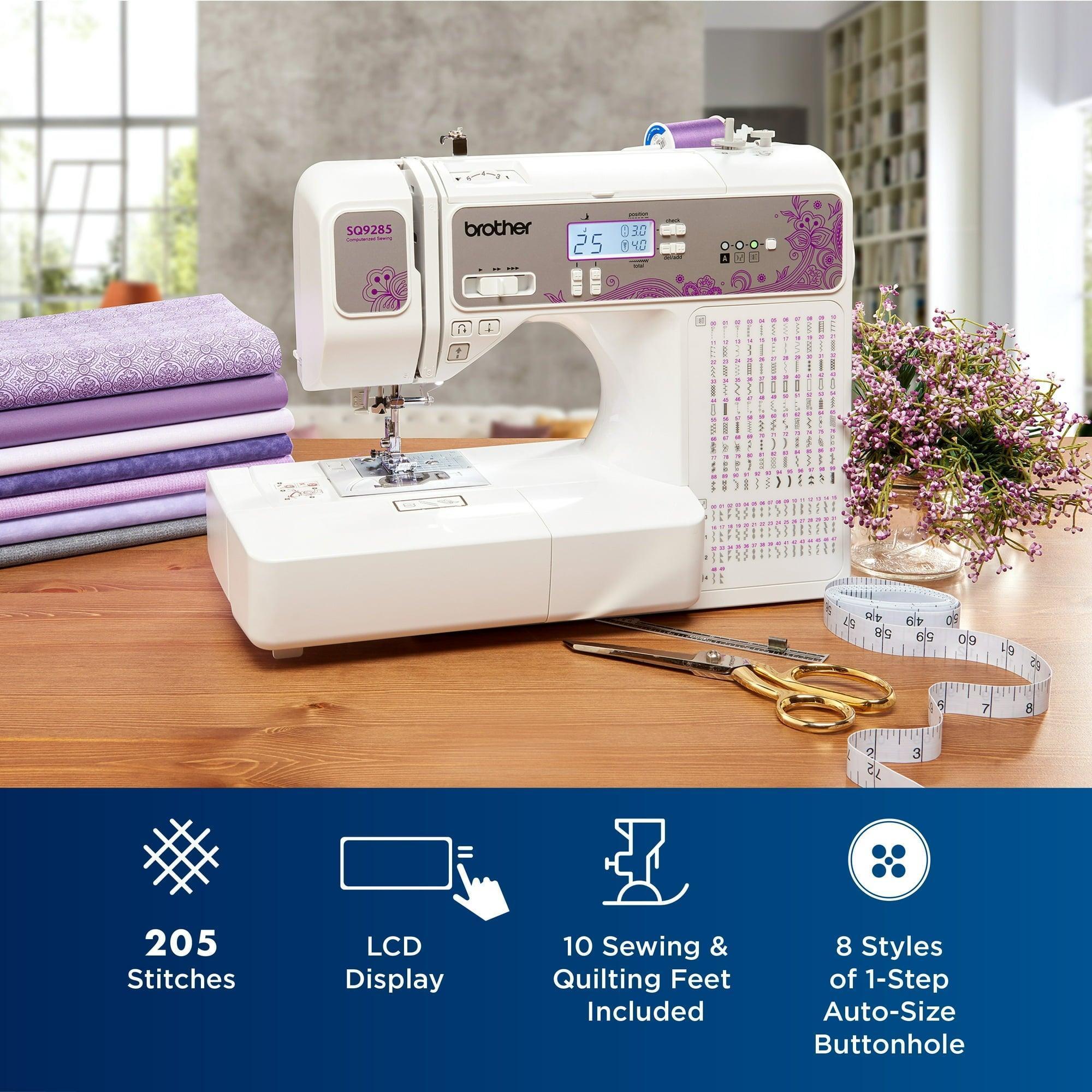 Brother SQ9285 Computerized Sewing & Quilting Machine with Wide Table - ClubOn