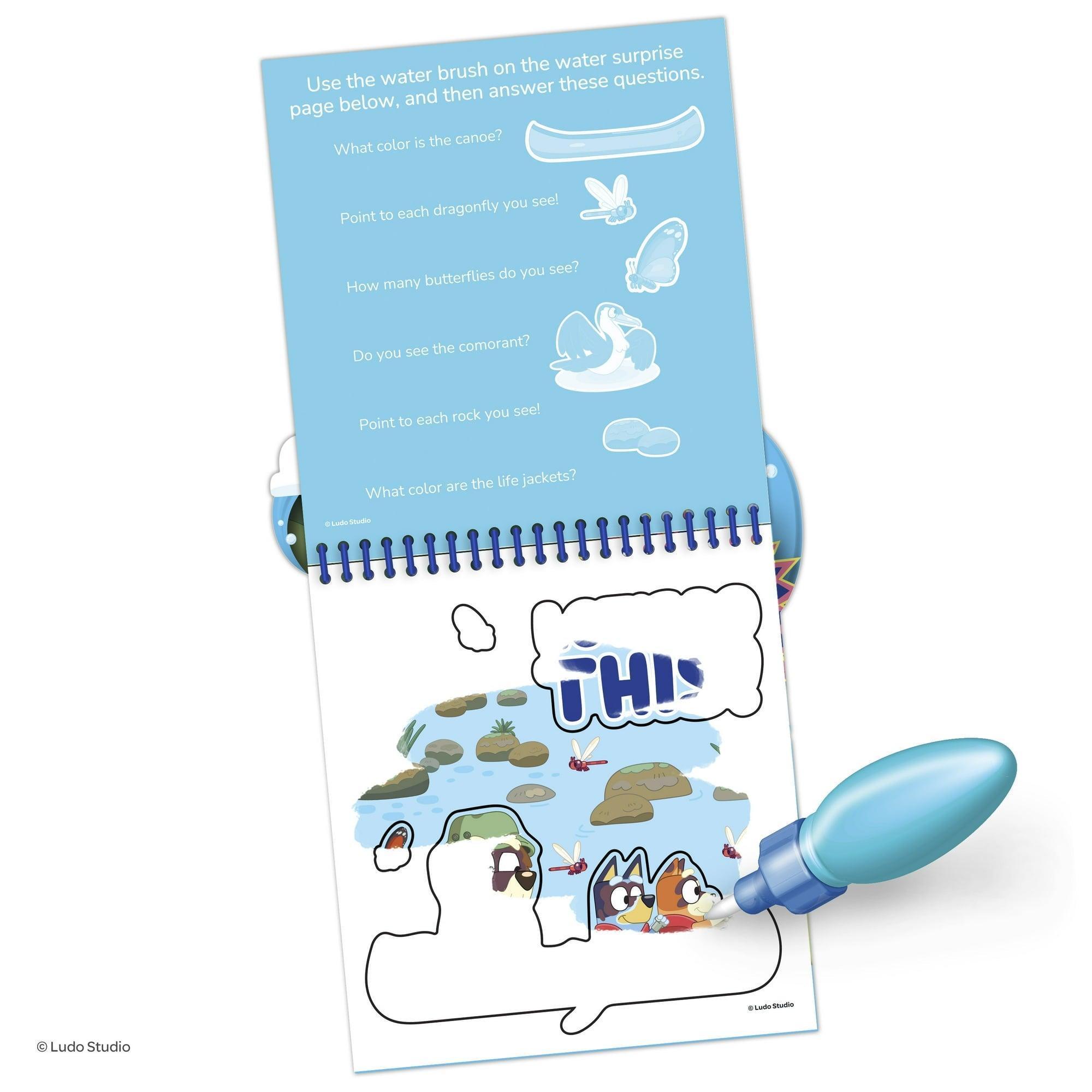 Bluey 3-Page Water Surprise Boards, Imagine Ink – Paperback by Bendon - ClubOn