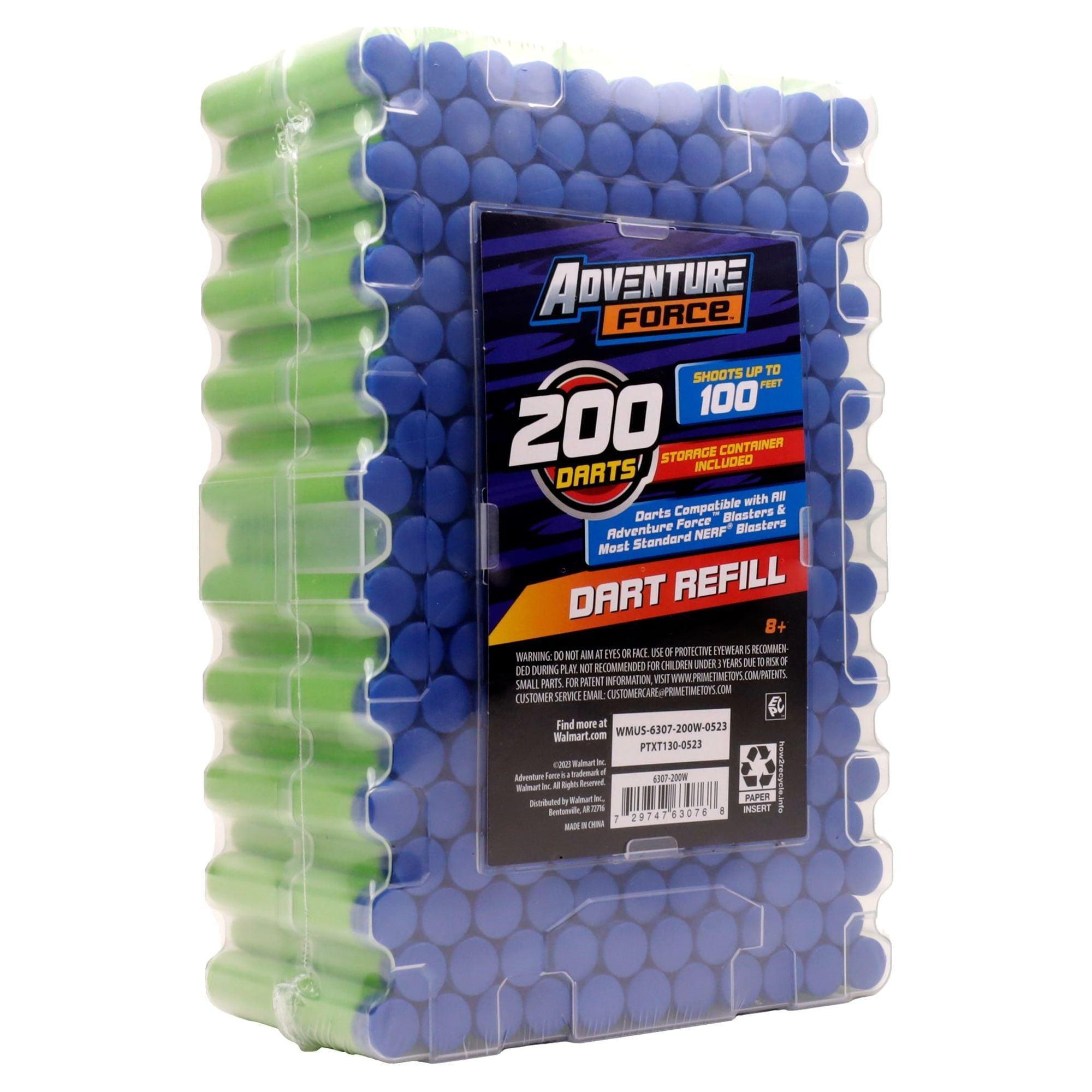 Adventure Force 200 Dart Blaster Refill Pack - Foam Darts - ClubOn