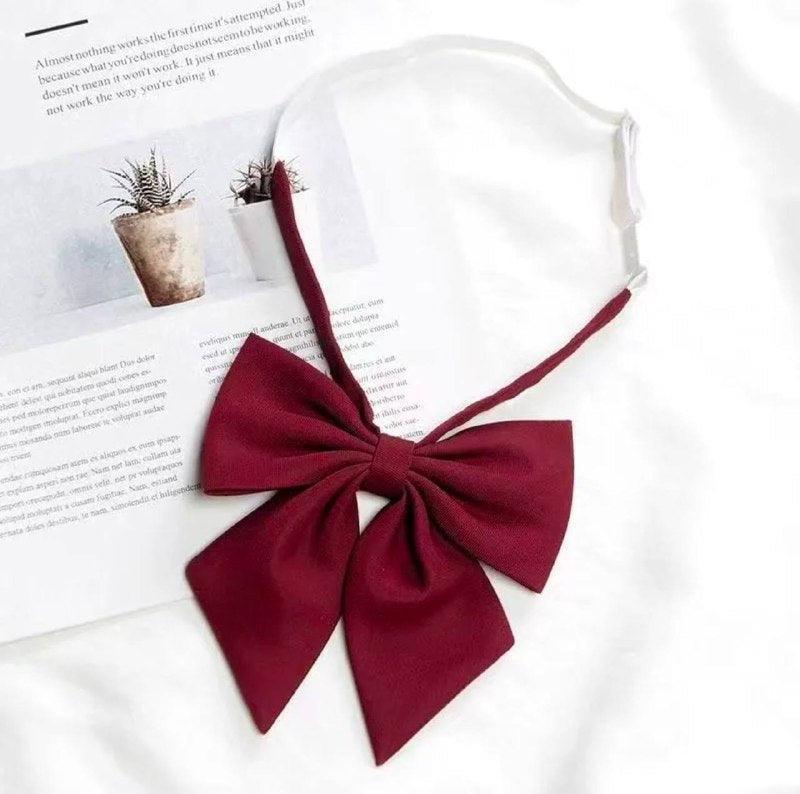 Women's JK Uniform Shirt with Bow Tie – School & Wedding Style - ClubOn