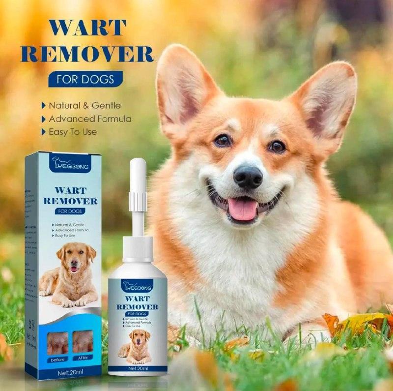 Pet Warts Remover Liquid - Skin Care for Dogs and Cats - ClubOn