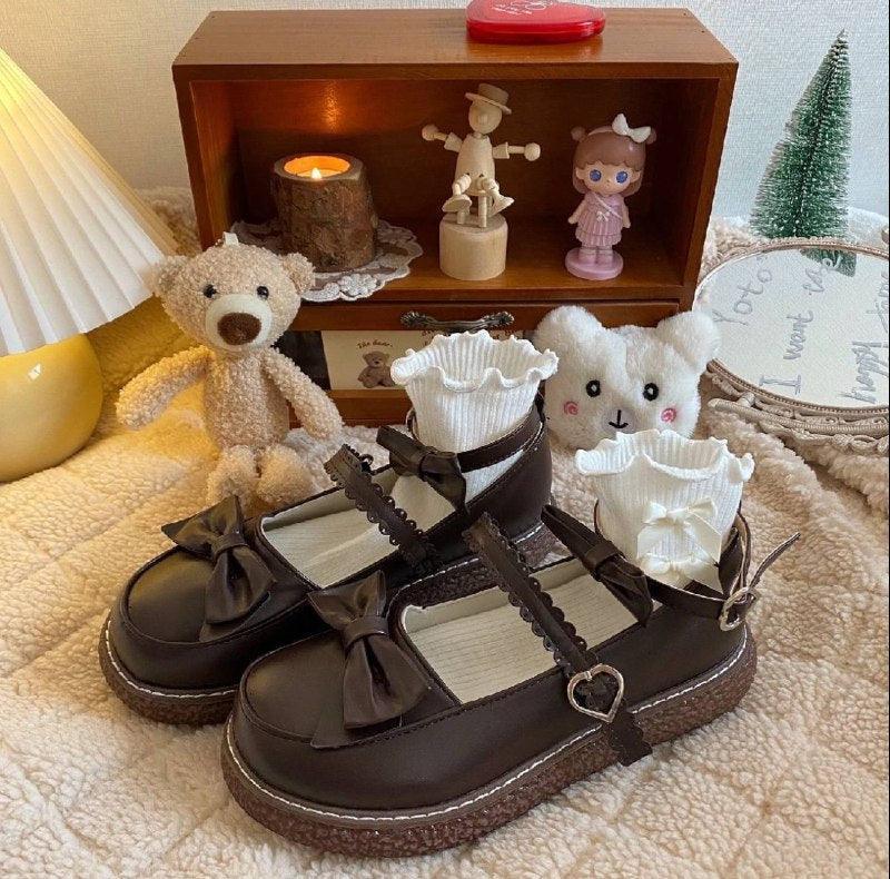 School Uniform Shoes – Women’s JK Student Cosplay - ClubOn