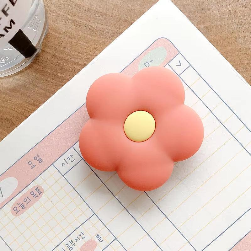 Cute Flower Phone Stand - Foldable Finger Ring Grip - ClubOn
