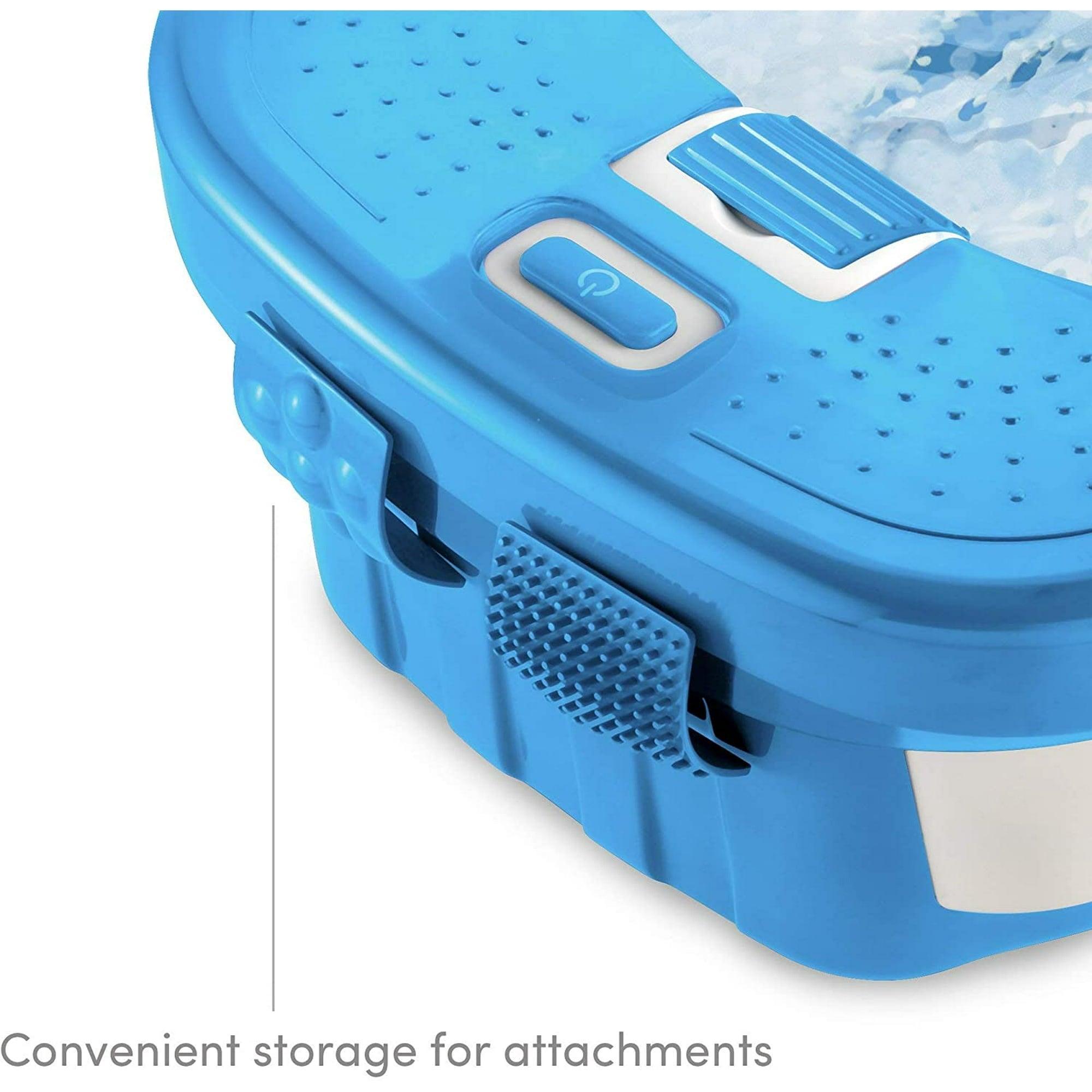 Homedics Bubble Bliss® Deluxe Foot Spa - Massaging Bubbles, Blue - ClubOn