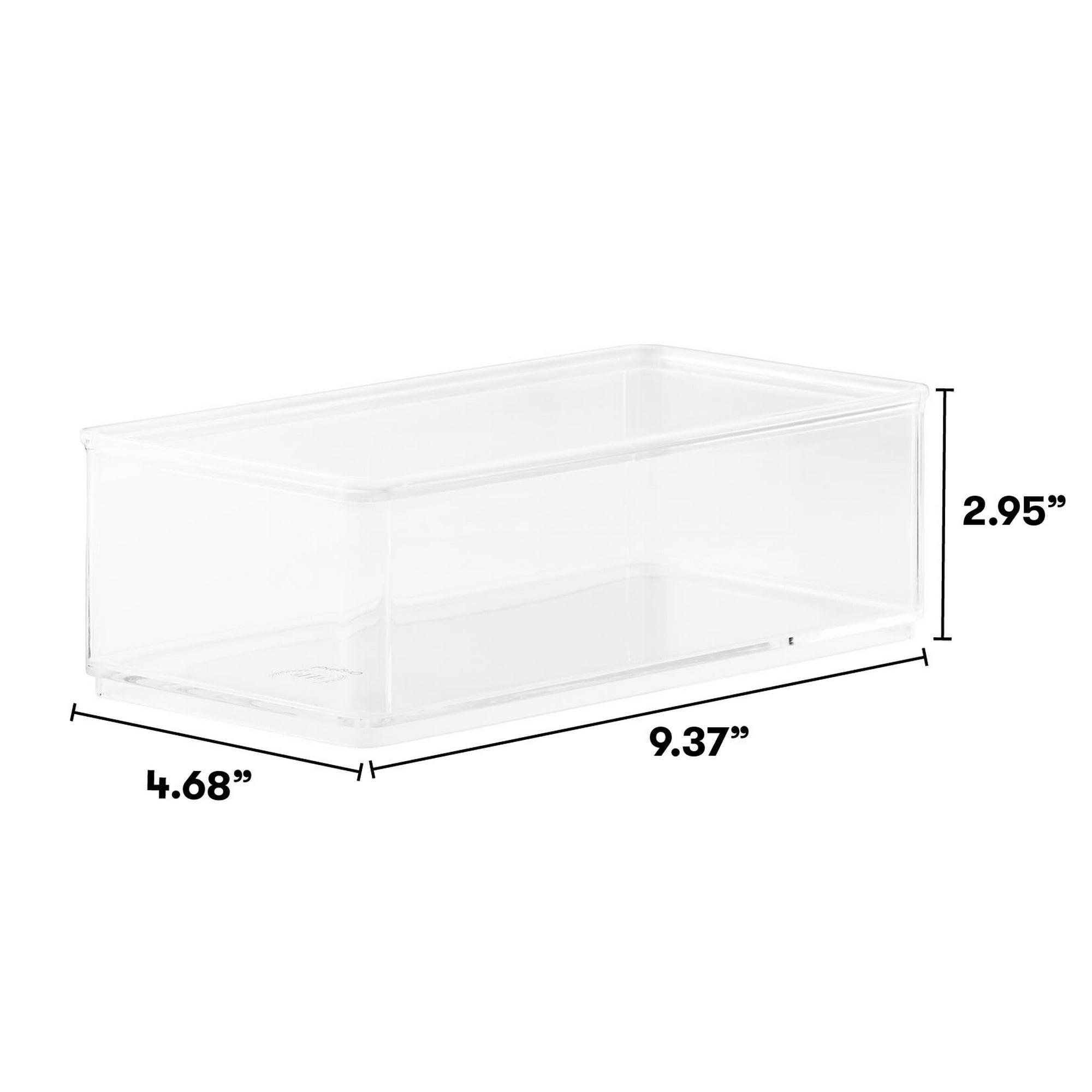 The Home Edit 8-Piece Multipurpose Edit, Plastic Storage Organizing System, Clear - ClubOn