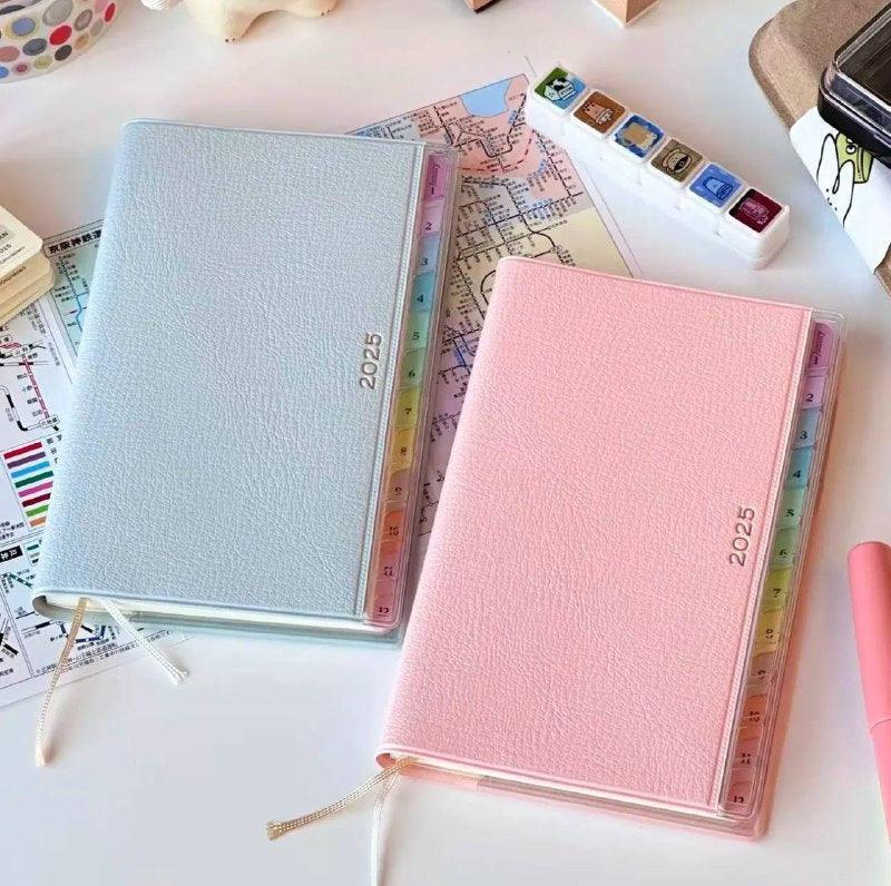 Ins-Style Dopamine Seven-Color Handbook High-Value Schedule Book - ClubOn