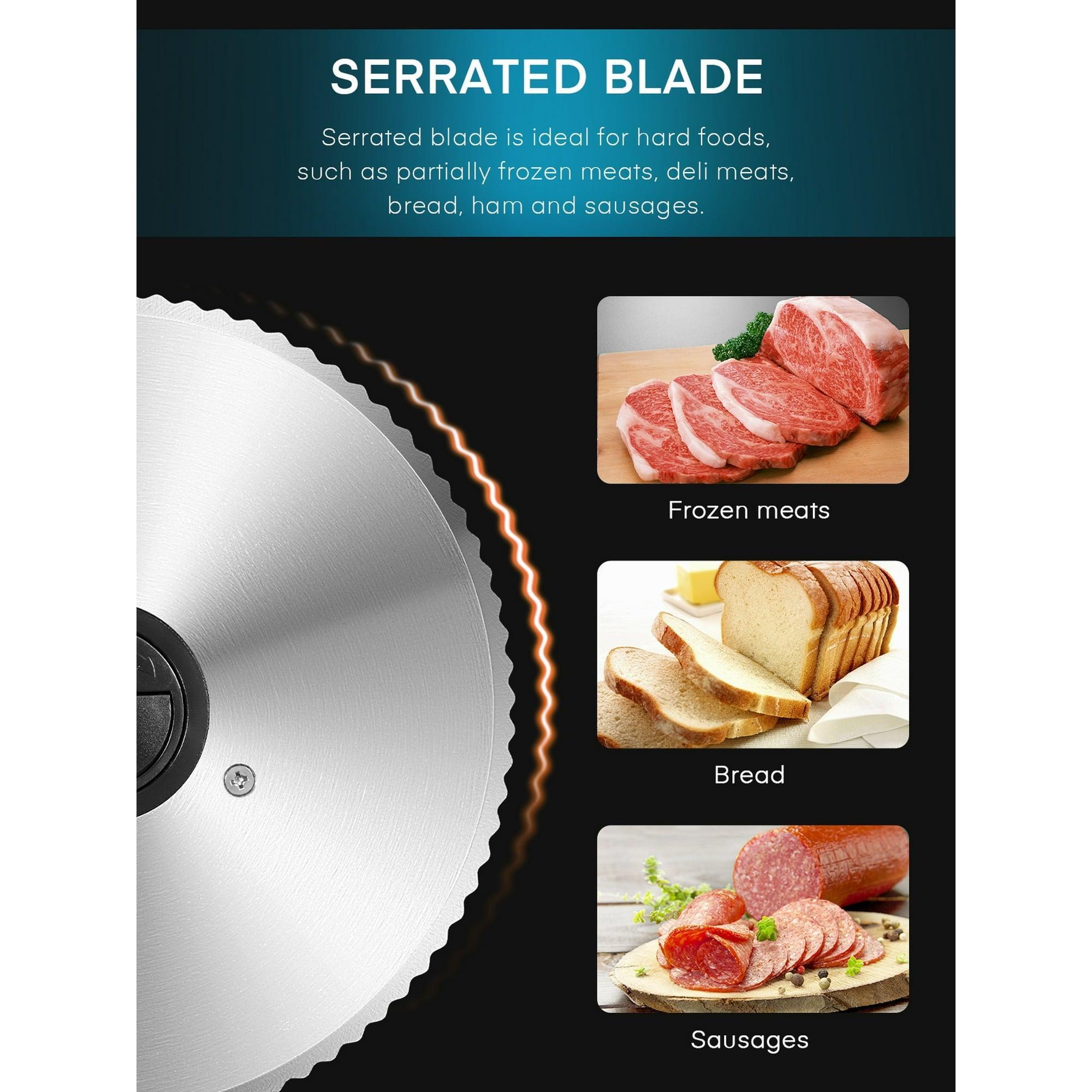 CAROTE 14-Piece Knife Set with Wooden Block, Stainless Steel Knives, Ergonomic Handles, Forged, White - ClubOn