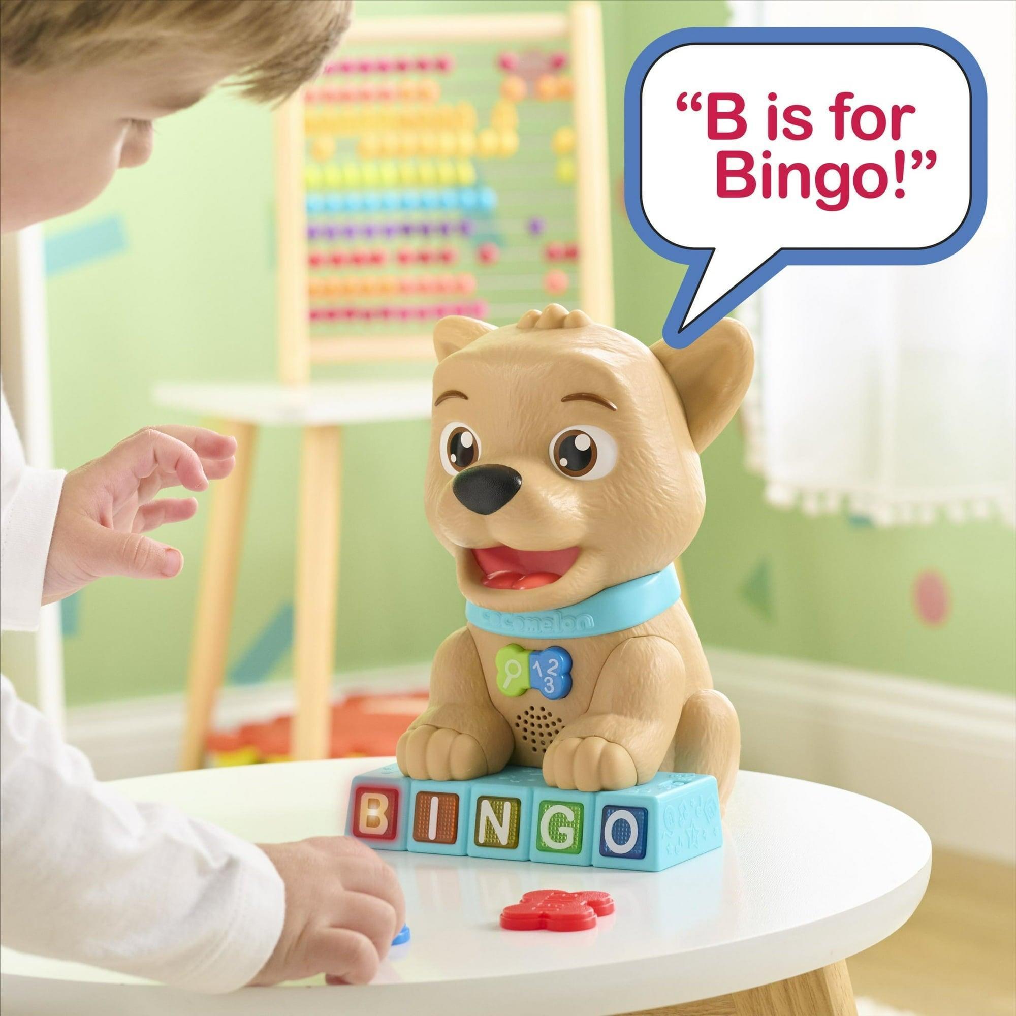 CoComelon Count & Learn Bingo, 11-Pieces, 7.5-inch Early Development Toy with Music and Sounds, Kids Toys for Ages 18 Months+ - ClubOn