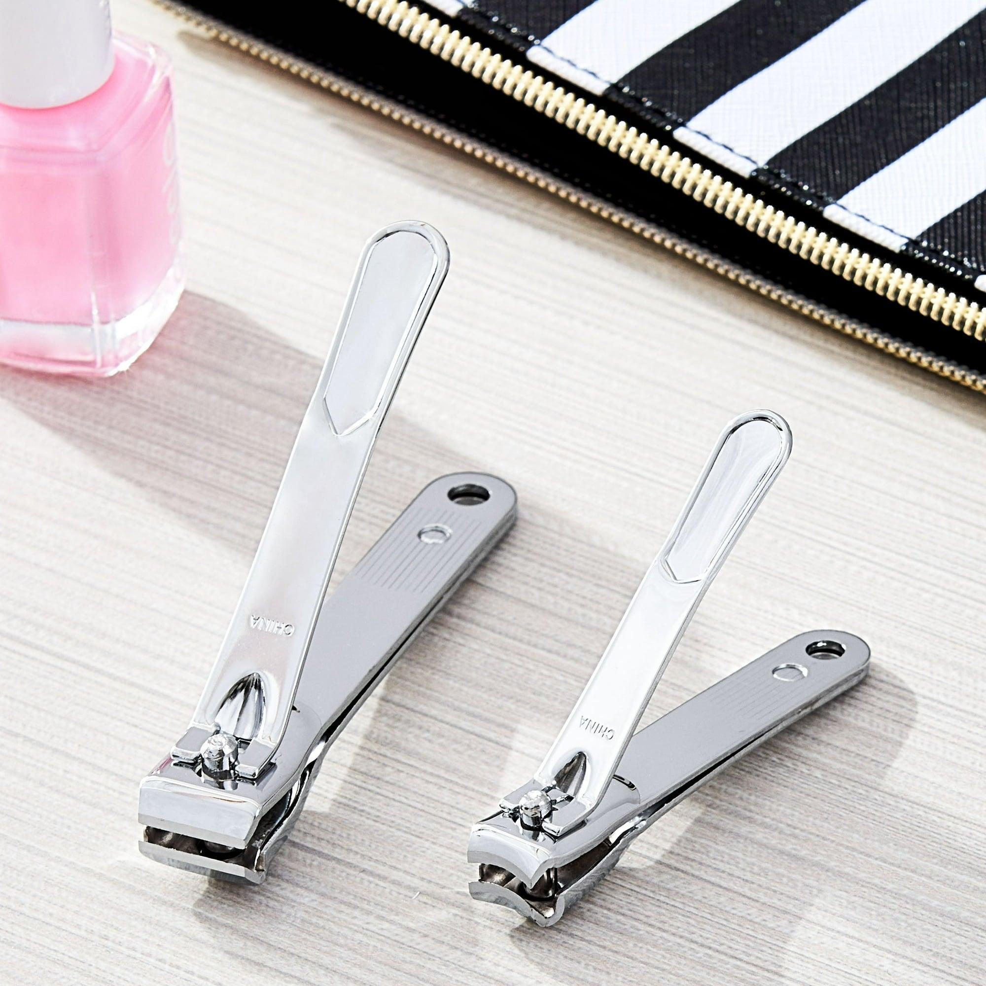 Equate Duo Pack Nail Clippers with Catcher, 2 Pieces, Adult - ClubOn