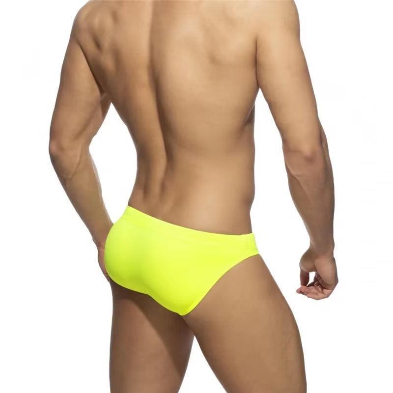 Men's Neon Push-Up Bikini Briefs - Sexy Swimwear & Surf Shorts - ClubOn