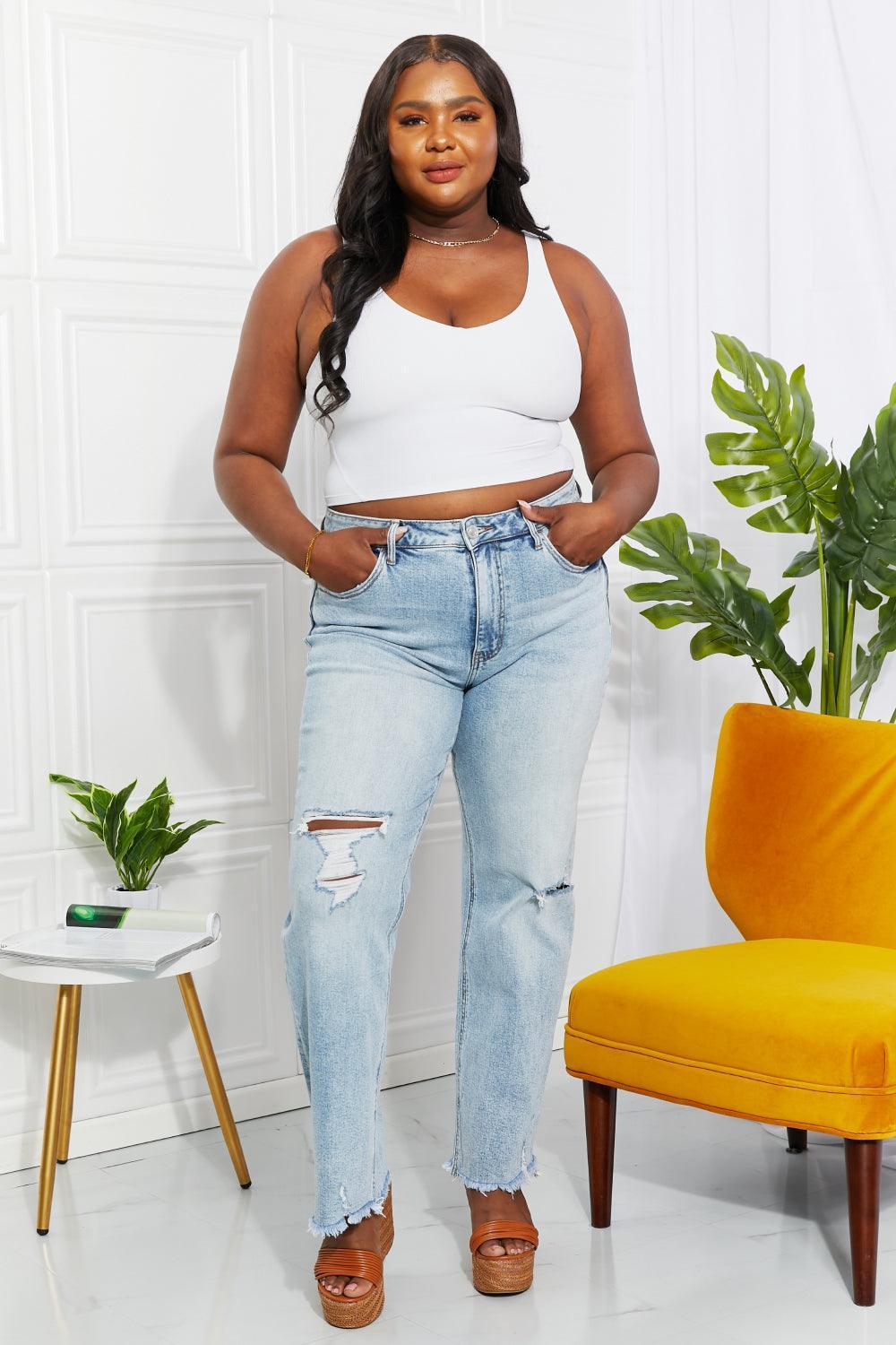 Vervet by Flying Monkey Full Size Allie 90's Dad Jean - ClubOn