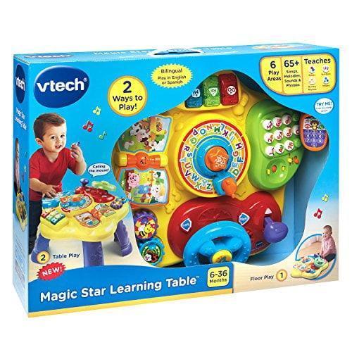 VTech Magic Star Learning Table with Alphabet Toys & Accessories, Baby & Toddler Educational Toy - ClubOn