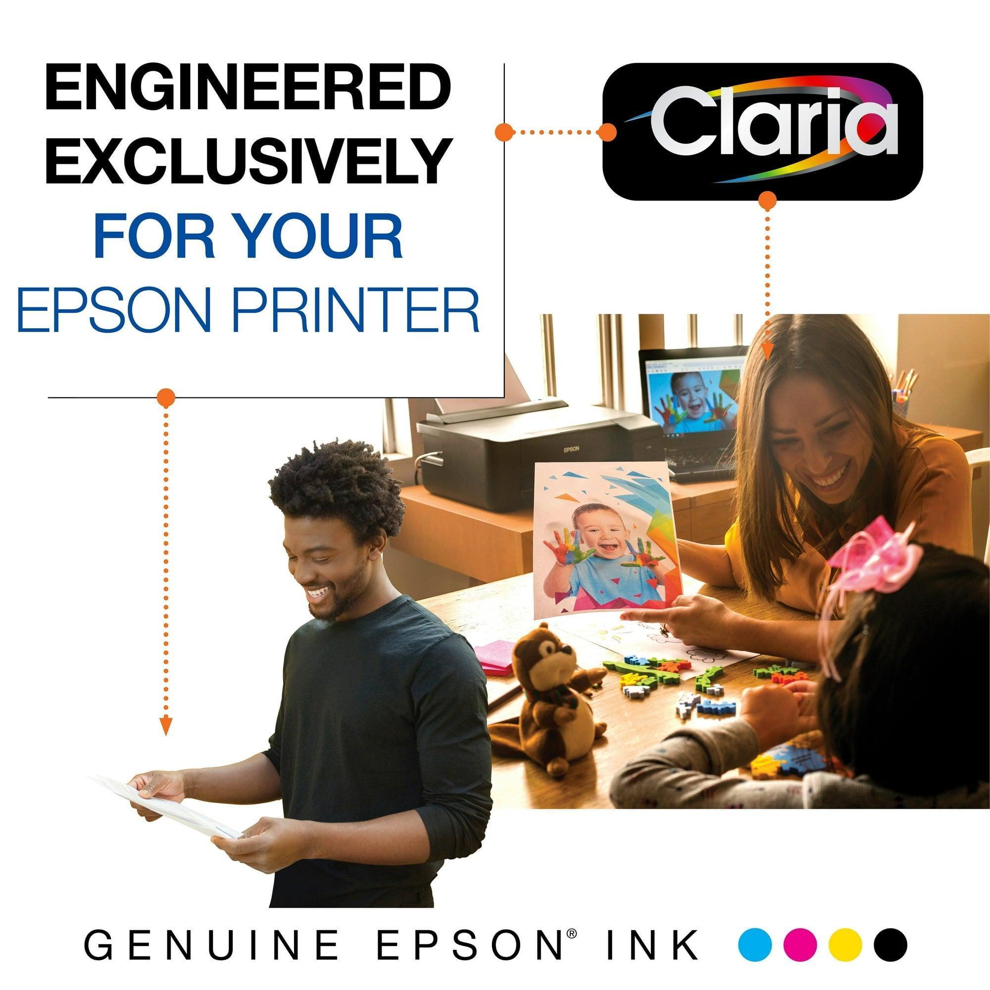 EPSON 212 Claria Ink Standard Capacity Color Combo Pack (T212520-S) – Compatible with WorkForce WF-2830, WF-2850, Expression XP-4100, XP-4105 - ClubOn