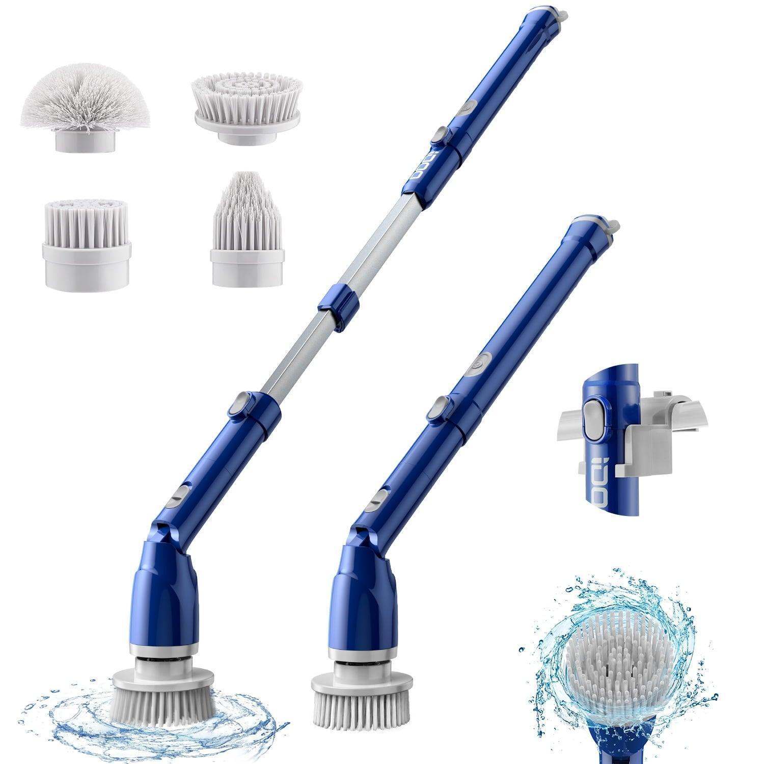 iDOO Electric Spin Scrubber, Cordless Shower Scrubber with Adjustable Extension Handle for Bathtub, Tile, and Floor Cleaning - ClubOn
