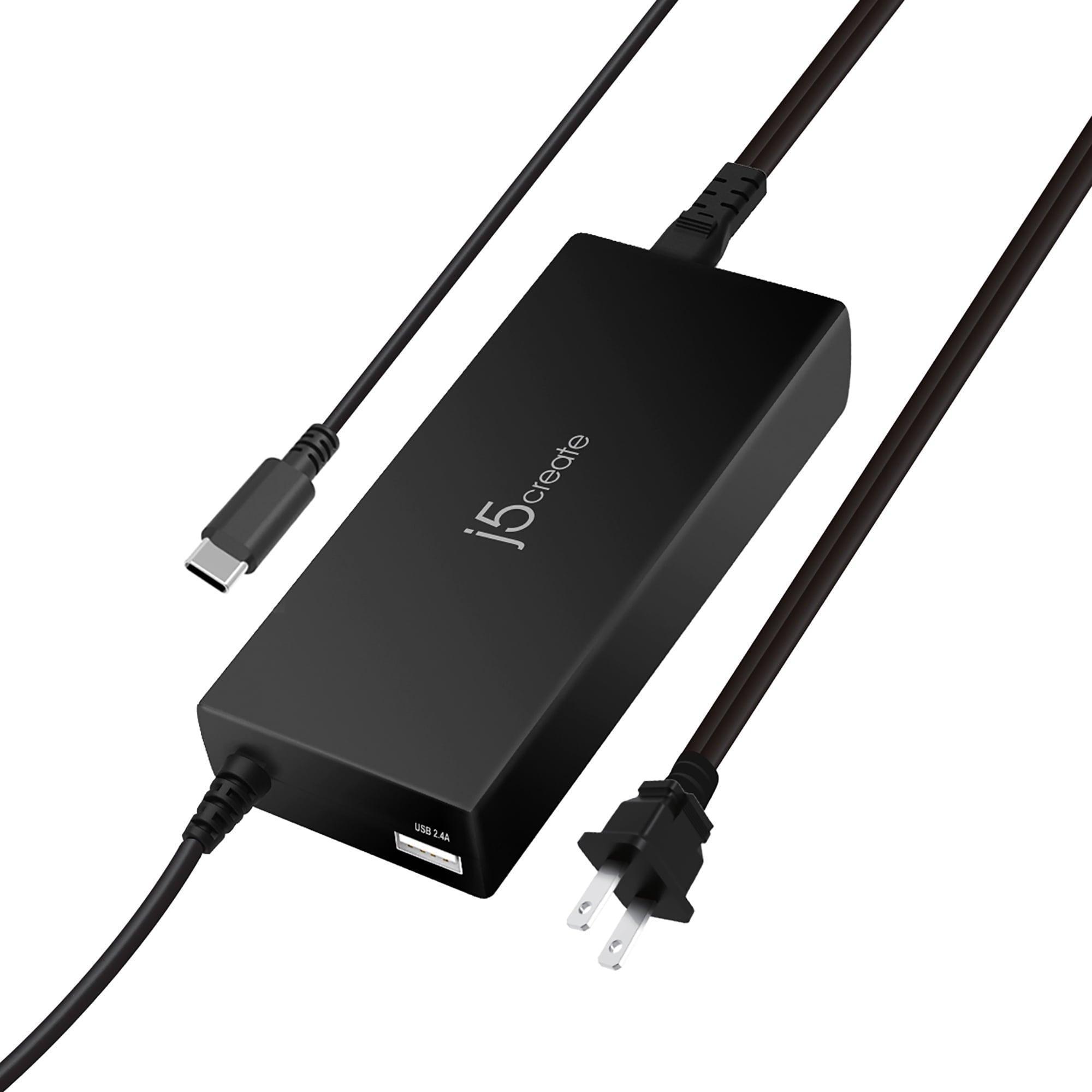 j5create 100W USB-C Super Charger, Type-A Port for MacBook, Switch, iPad, Android, USB-C Laptops (JUP2290) - ClubOn