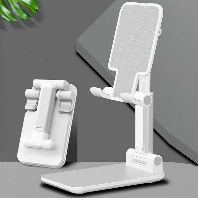 Adjustable Cell Phone Tablet Stand Desktop Holder Mount Mobile Phone iPad iPhone - ClubOn