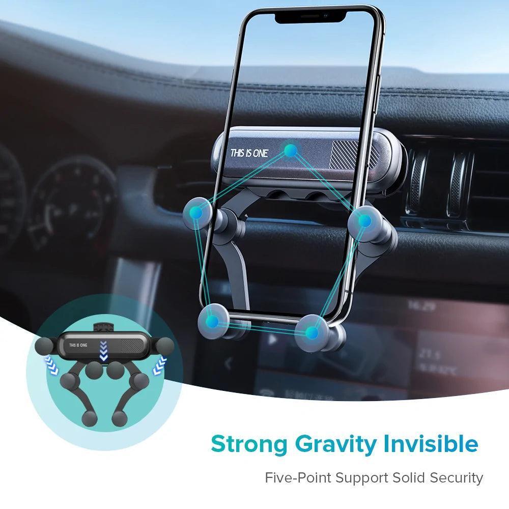 Gravity Car Phone Holder - ClubOn