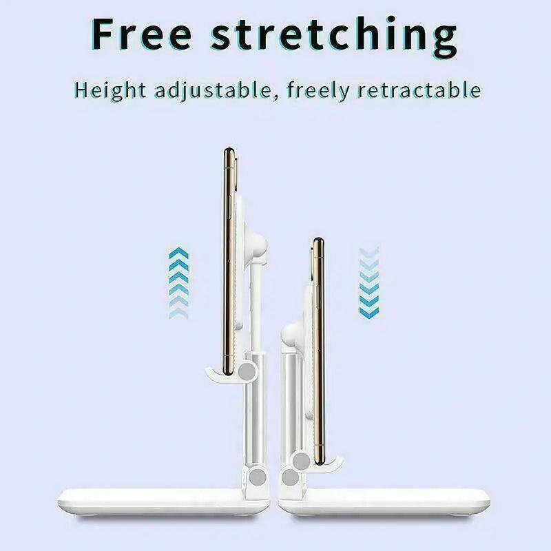 Adjustable Cell Phone Tablet Stand Desktop Holder Mount Mobile Phone iPad iPhone - ClubOn