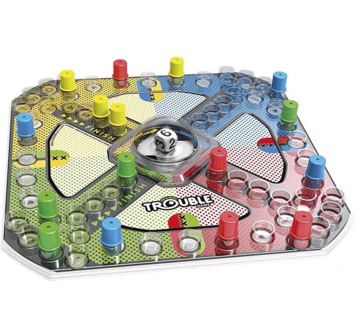 Hasbro Trouble Board Game – Classic Sorry & Ludo-Inspired Fun - ClubOn