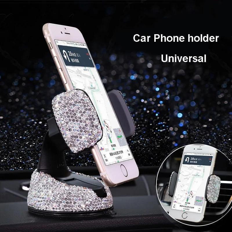 Crystal Car Phone Holder - ClubOn