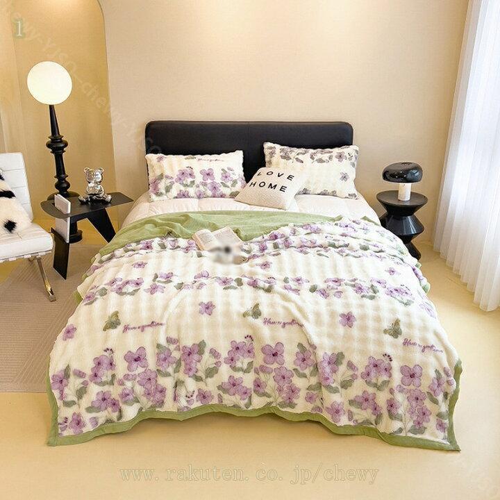 Super Soft Faux Fur Blanket – Warm Coral Fleece Throw Cover - ClubOn