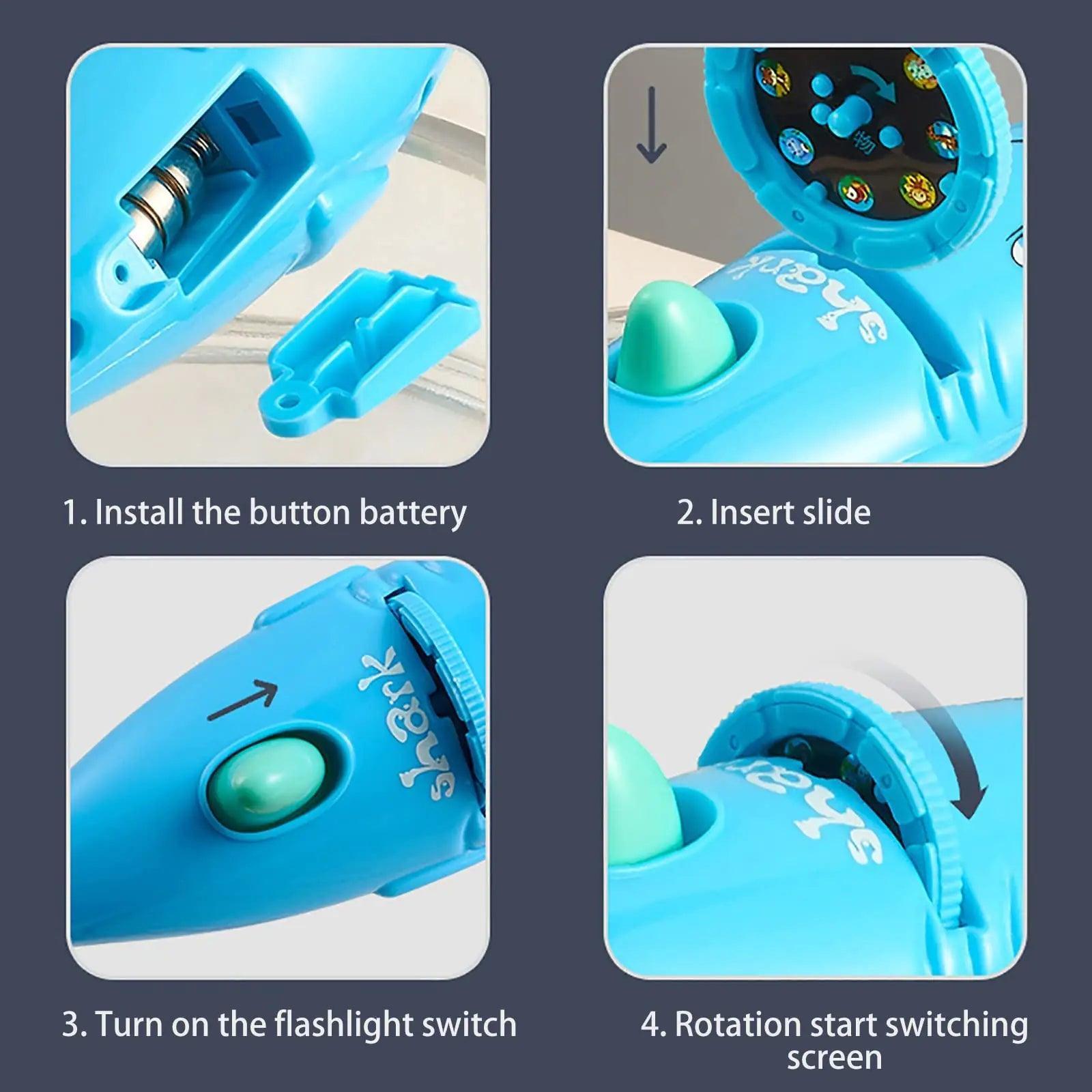 Shark Projector Torch Lamp - ClubOn