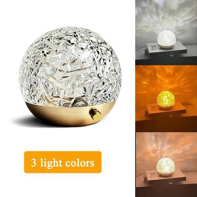 Water Ripple Projector Night Light - ClubOn